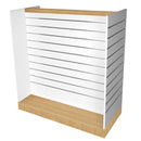 H Gondola White/Oak W1236 x D604 x H1319 mm