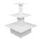 Pyramid Table White 900 x 900 mm